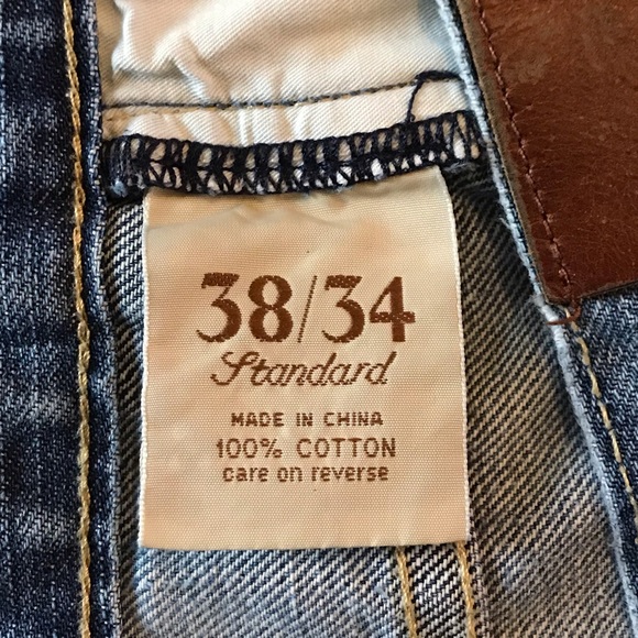 TOMMY BAHAMA Standard Jeans 38x34 - Picture 6 of 7